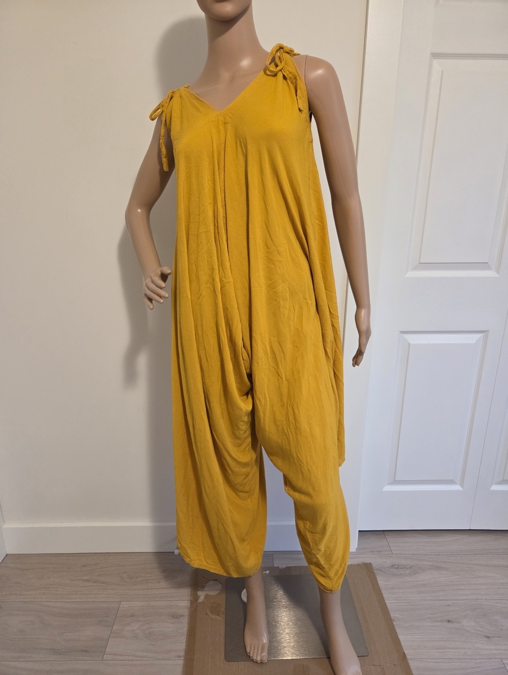 Mustard Yellow Harem Style Jumpsuit